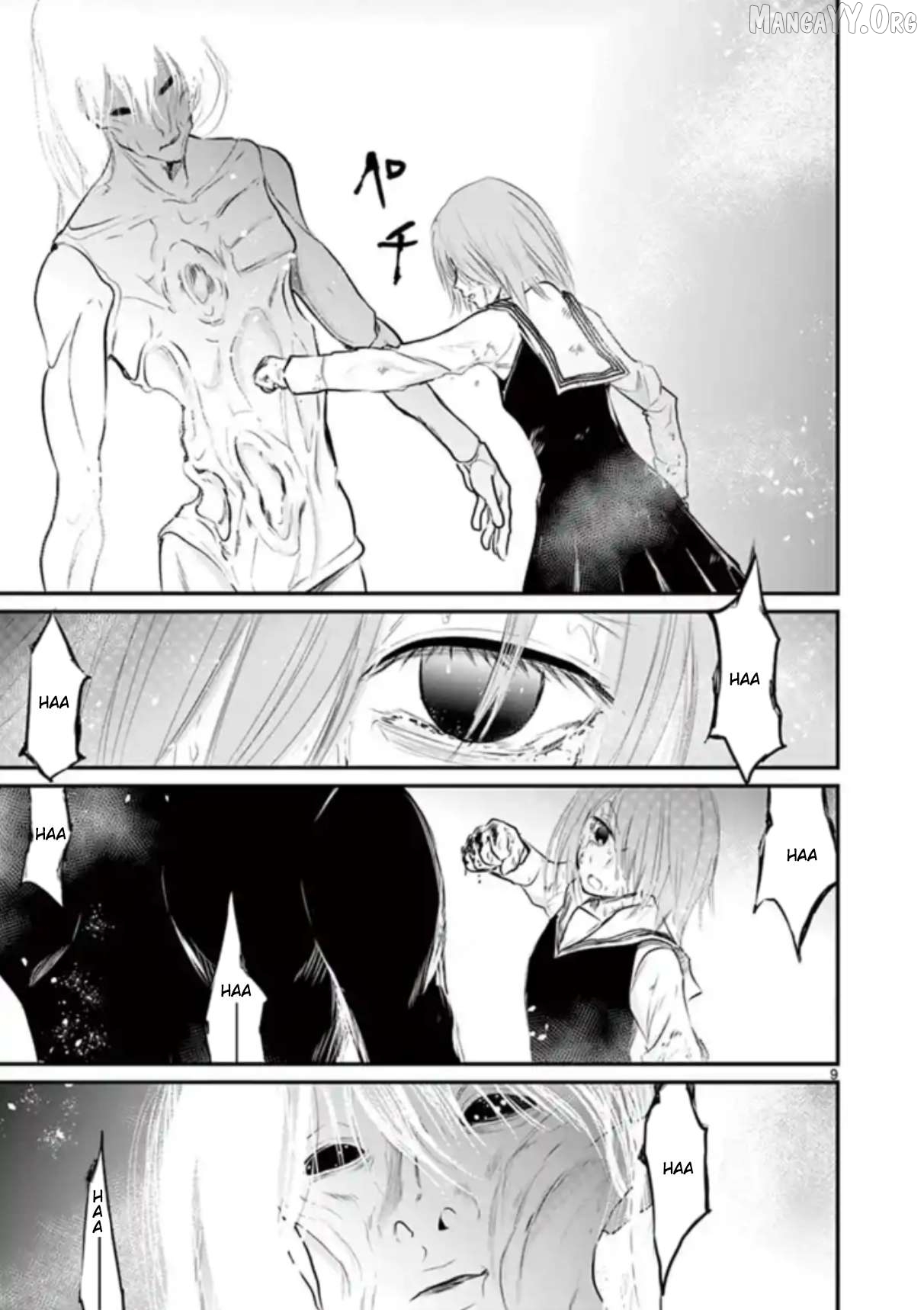 Naitou Shishiruirui Messatsu Death Road Chapter 26 - page 9