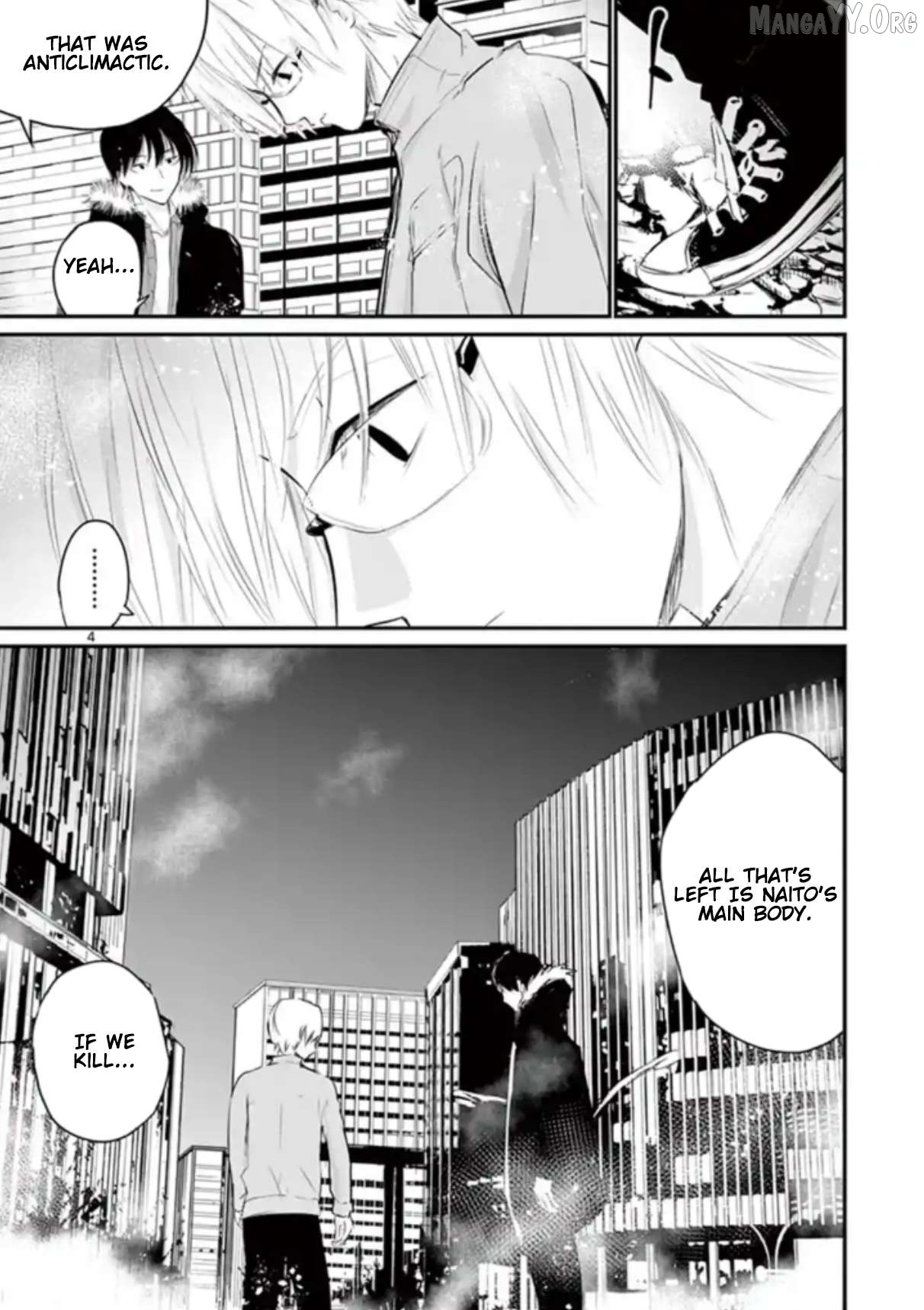 Naitou Shishiruirui Messatsu Death Road Chapter 28 - page 4