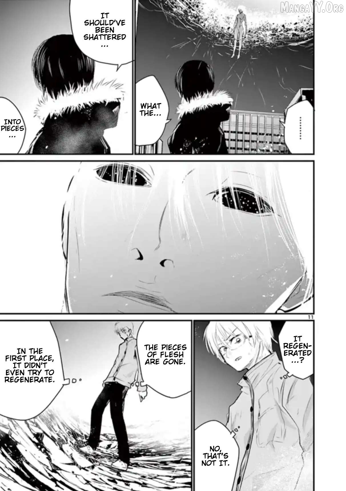 Naitou Shishiruirui Messatsu Death Road Chapter 28 - page 9