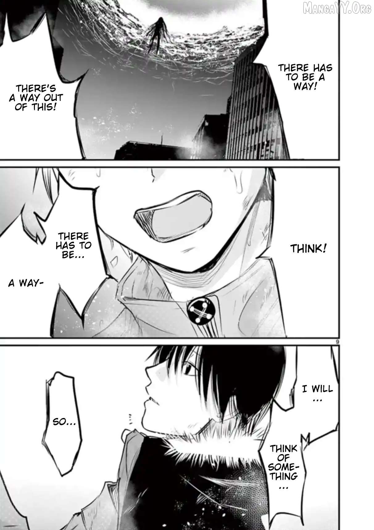 Naitou Shishiruirui Messatsu Death Road Chapter 29 - page 9