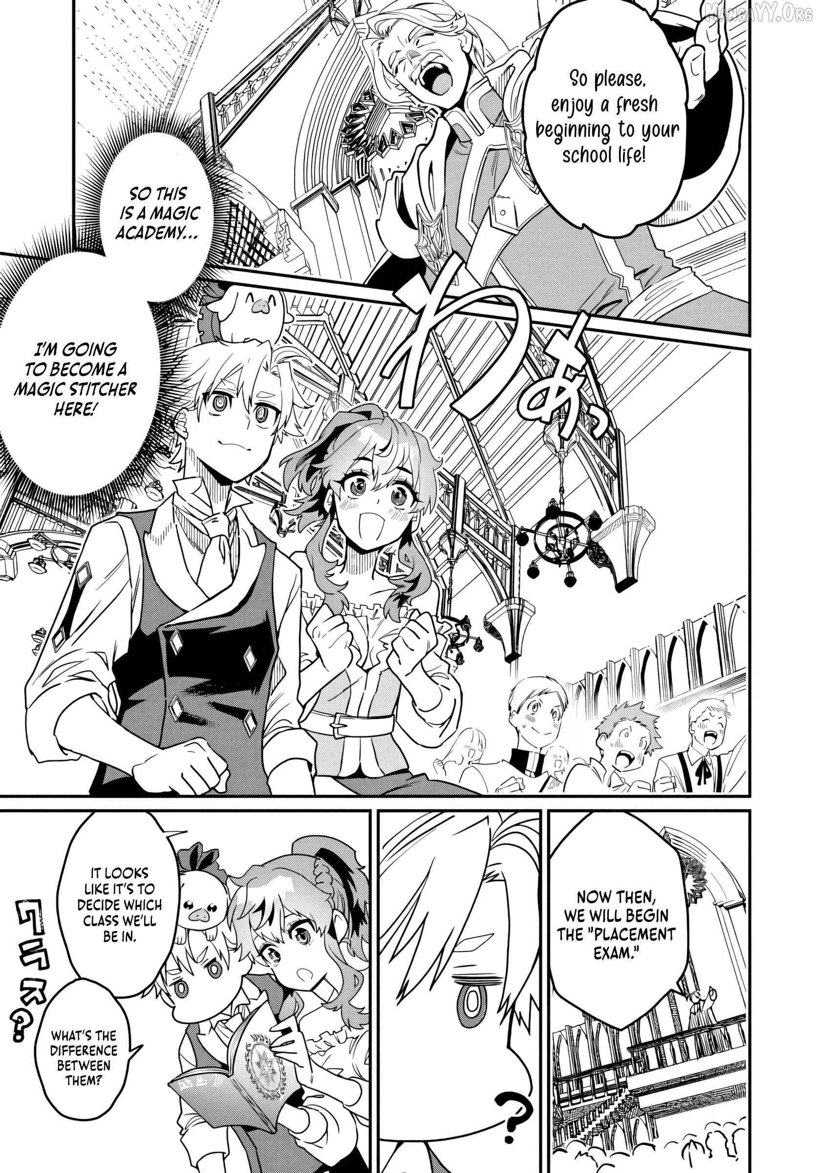 Magical Girl’s Tailor He’s Not the Strongest, but He Makes Her the Strongest by Tailloring Her Dress Chapter 3 - page 7