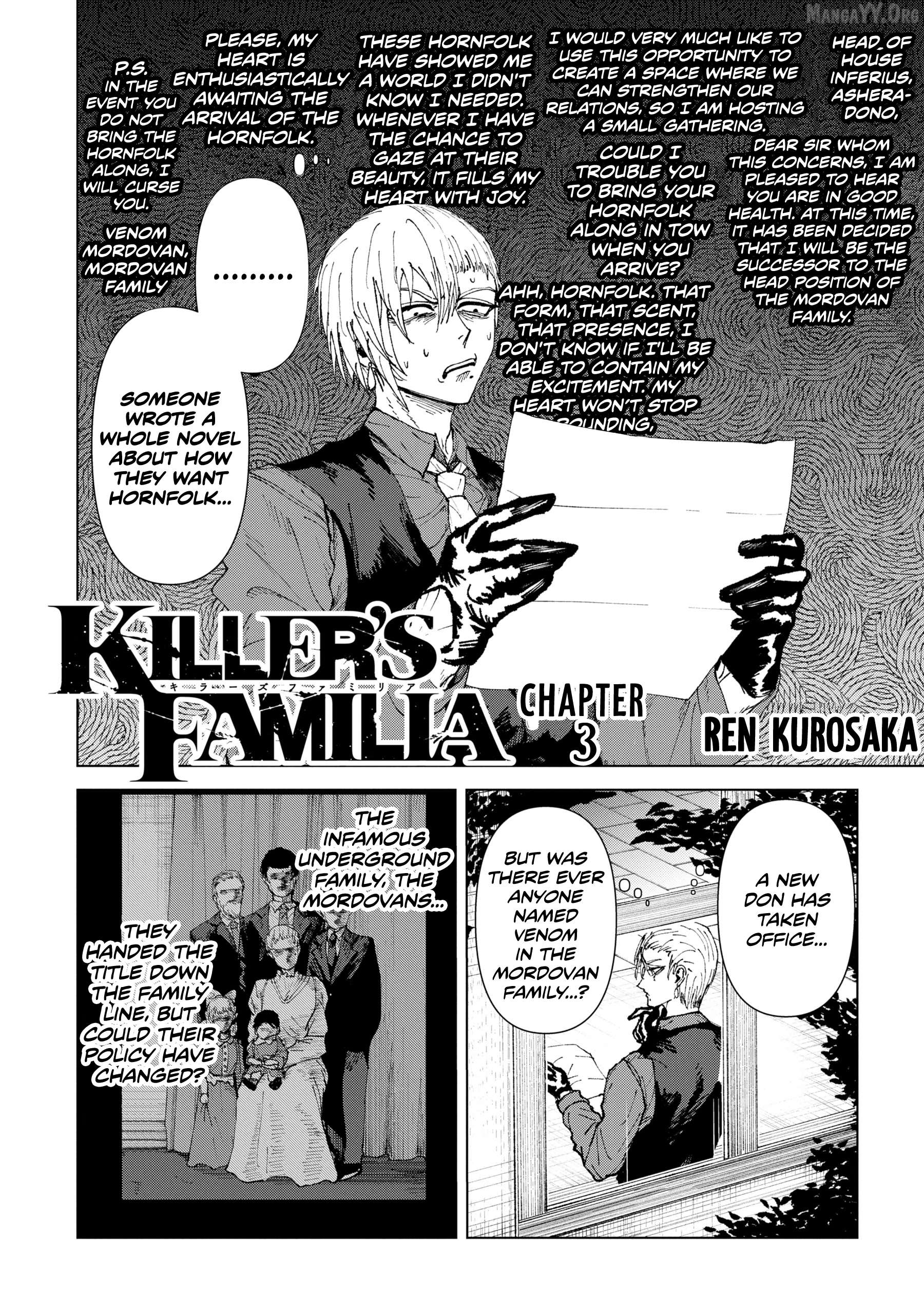 KILLER'S FAMILIA Chapter 3 - page 4
