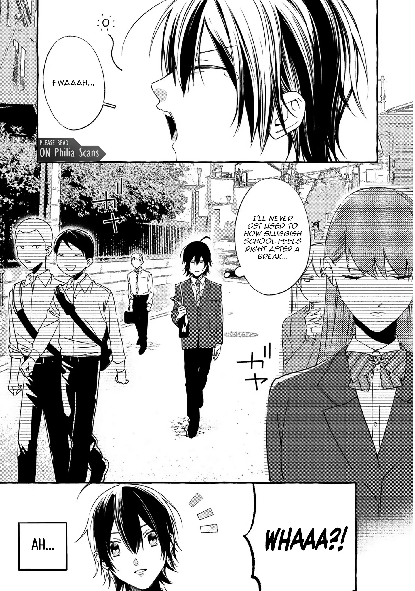 For Some Reason, the School's Madonna Keeps Asking About My Weekend Plans Chapter 2 - page 1