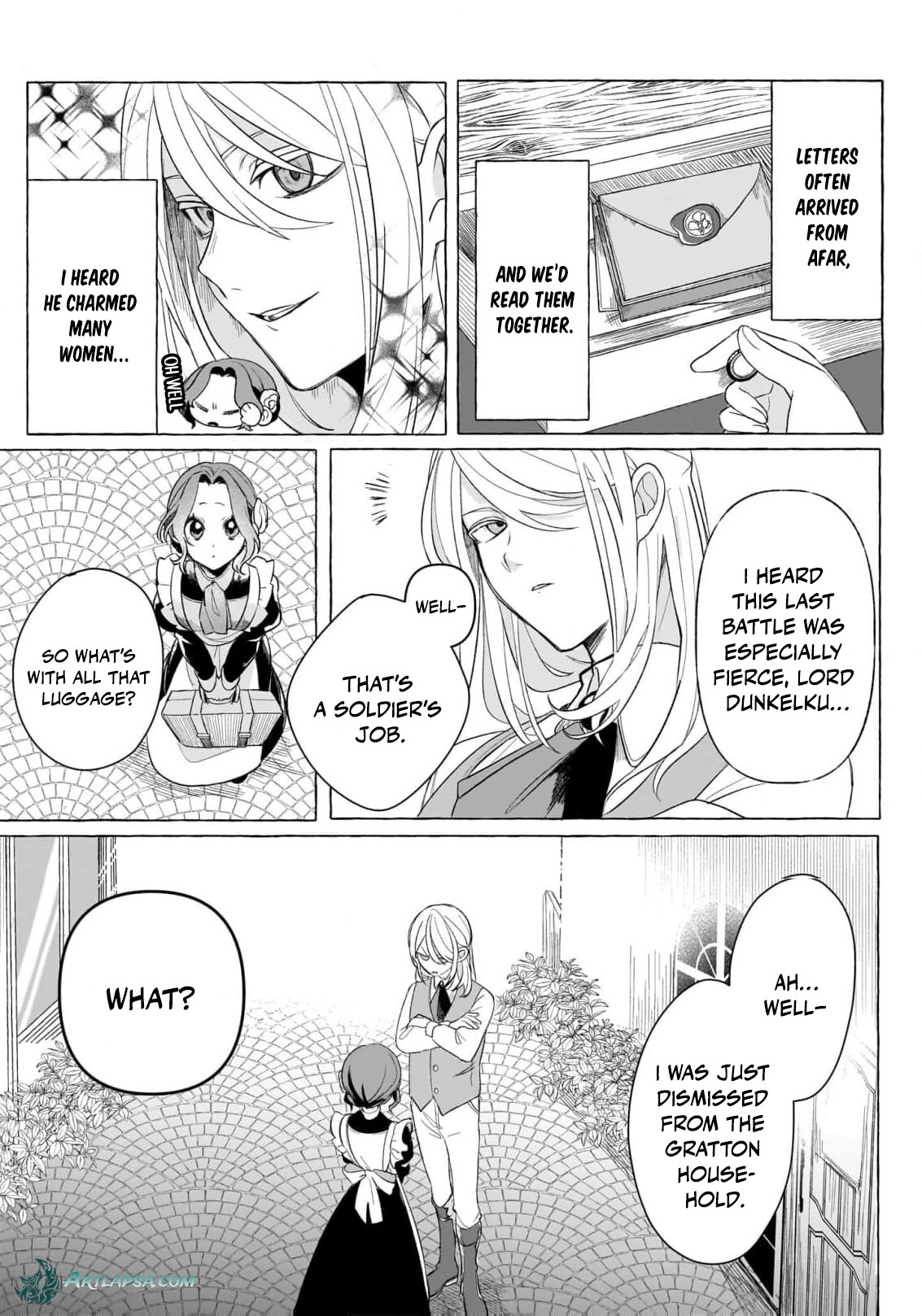 The Heartbroken Maid Is Doted on by a Handsome Soldier: She's Actually the Strongest Sorcery User Chapter 1 - page 17
