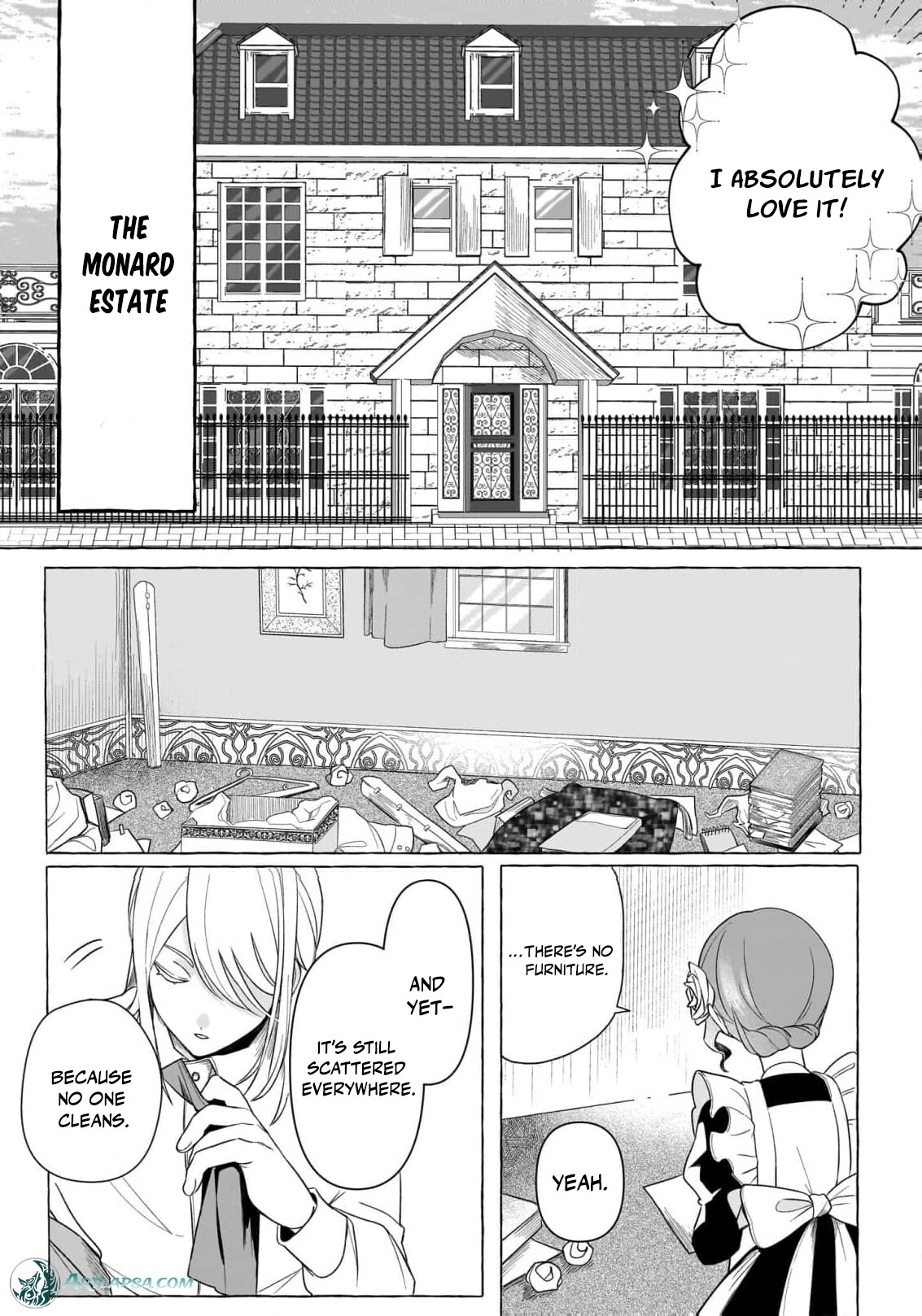The Heartbroken Maid Is Doted on by a Handsome Soldier: She's Actually the Strongest Sorcery User Chapter 1 - page 21