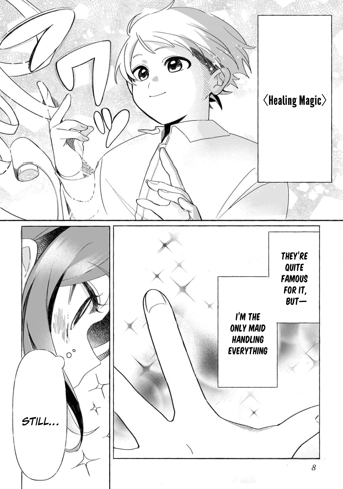 The Heartbroken Maid Is Doted on by a Handsome Soldier: She's Actually the Strongest Sorcery User Chapter 1 - page 6