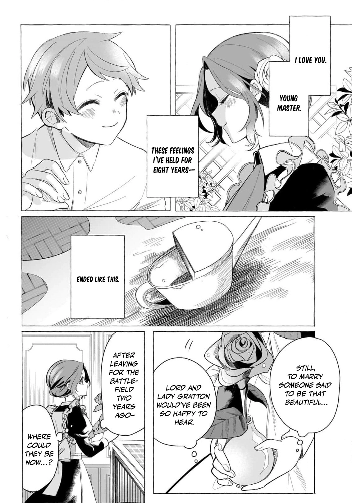 The Heartbroken Maid Is Doted on by a Handsome Soldier: She's Actually the Strongest Sorcery User Chapter 1 - page 8