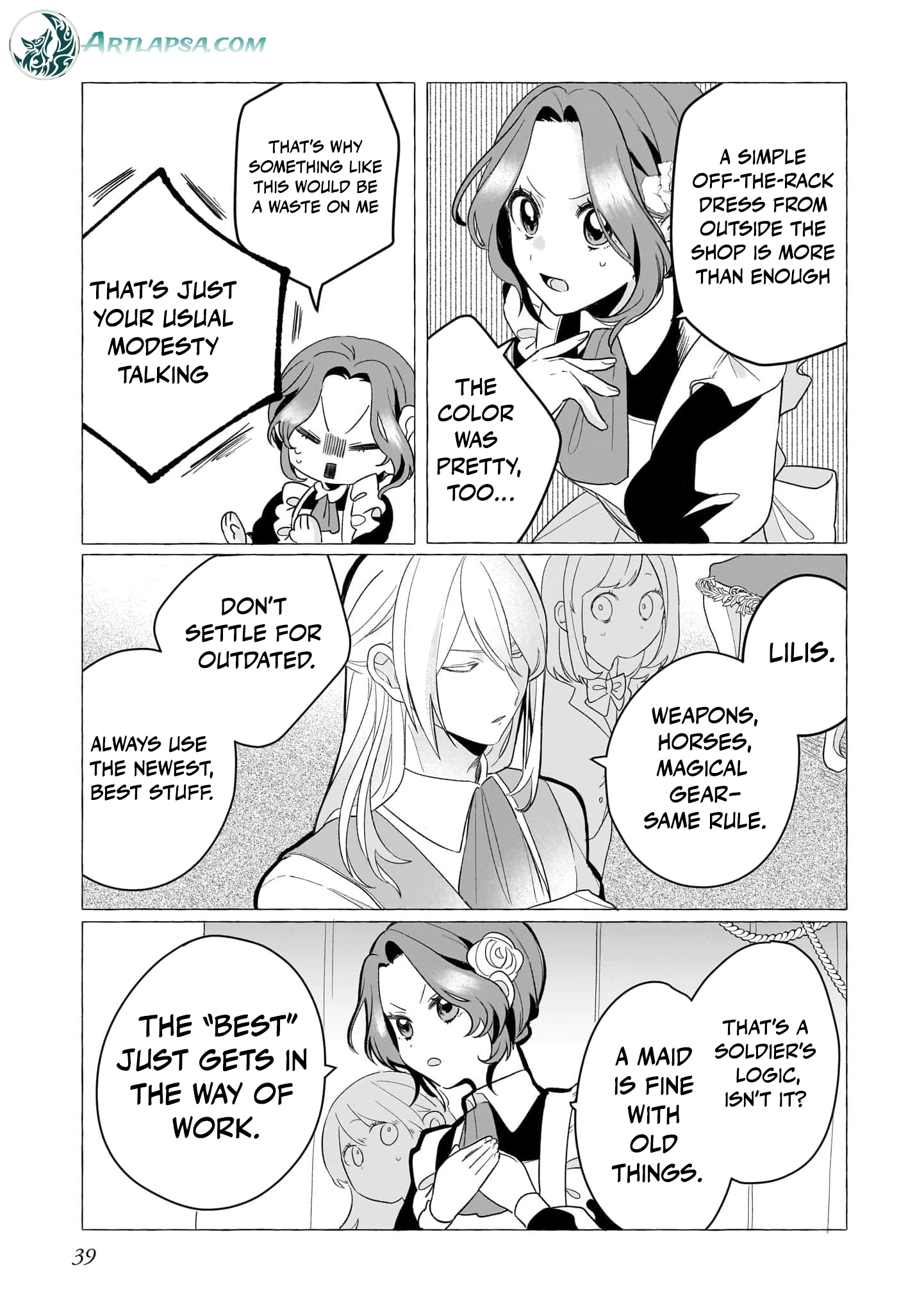 The Heartbroken Maid Is Doted on by a Handsome Soldier: She's Actually the Strongest Sorcery User Chapter 2 - page 6