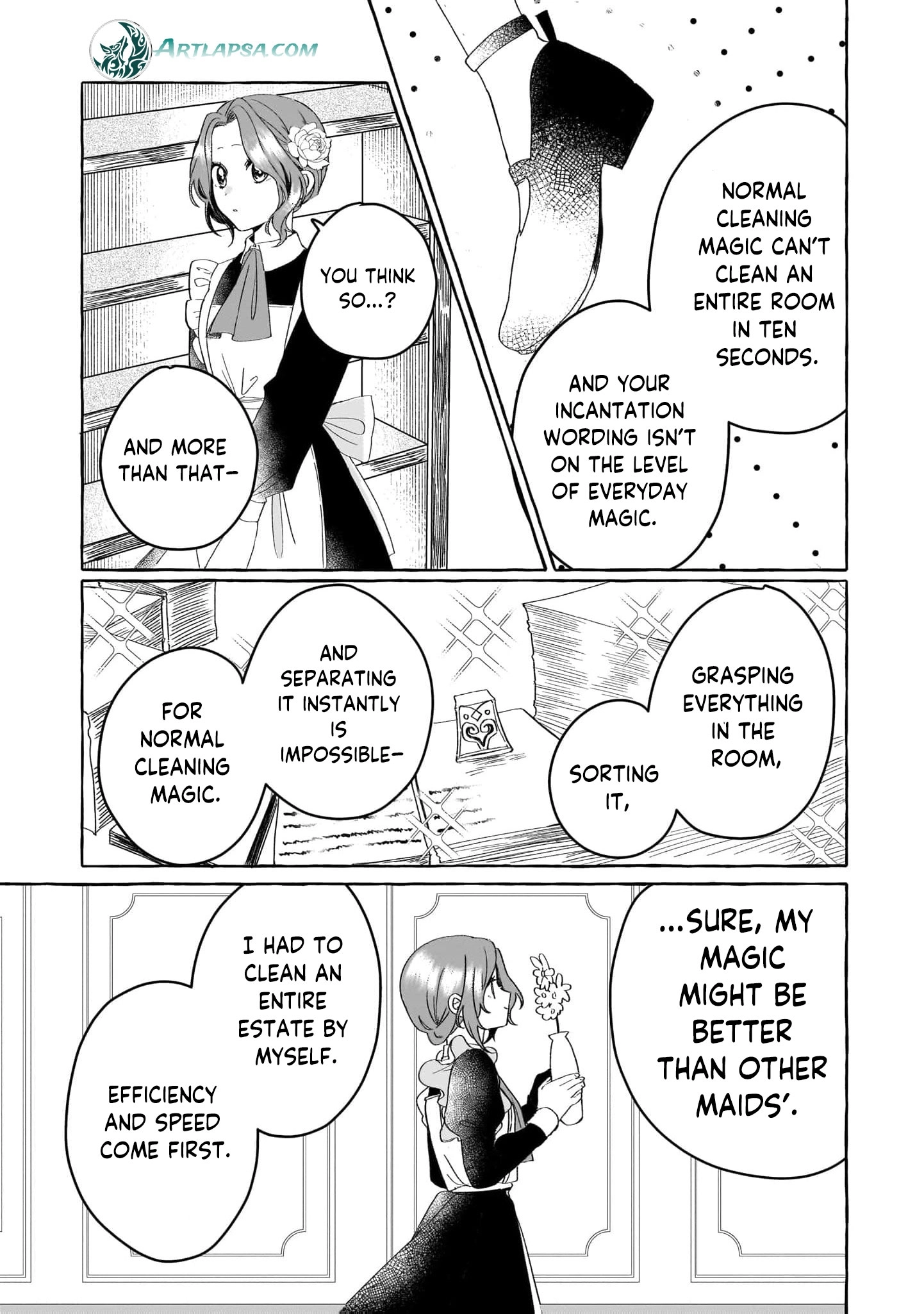 The Heartbroken Maid Is Doted on by a Handsome Soldier: She's Actually the Strongest Sorcery User Chapter 3 - page 6