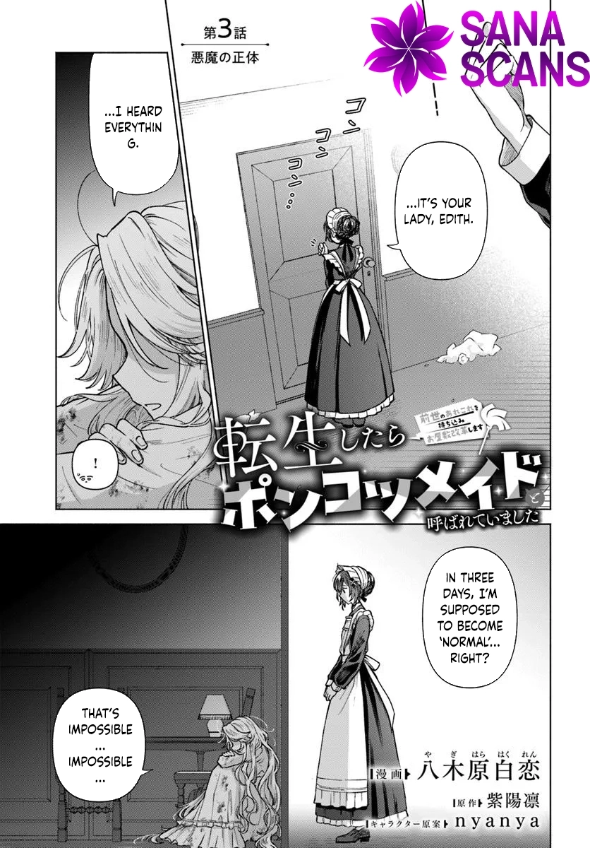 Tensei shitara Ponkotsu Maid to Yobarete Imashita Zense no Arekore wo Mochikomi wo Yashiki Kaikaku shimasu Chapter 3 - page 2
