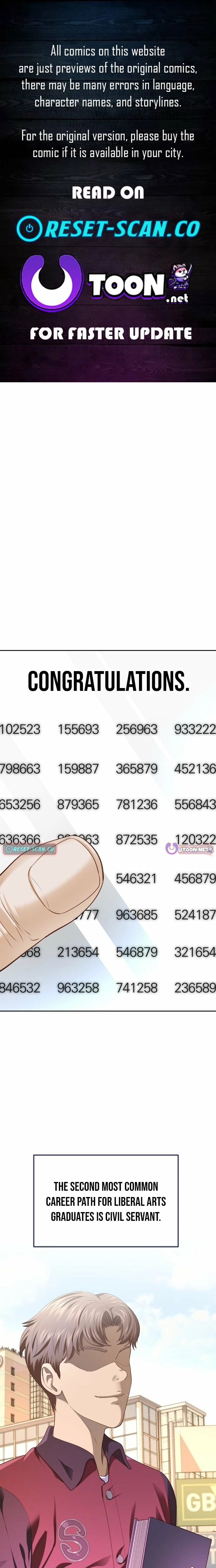 The Corrupt Official Hides the Status Window Chapter 1 - page 1