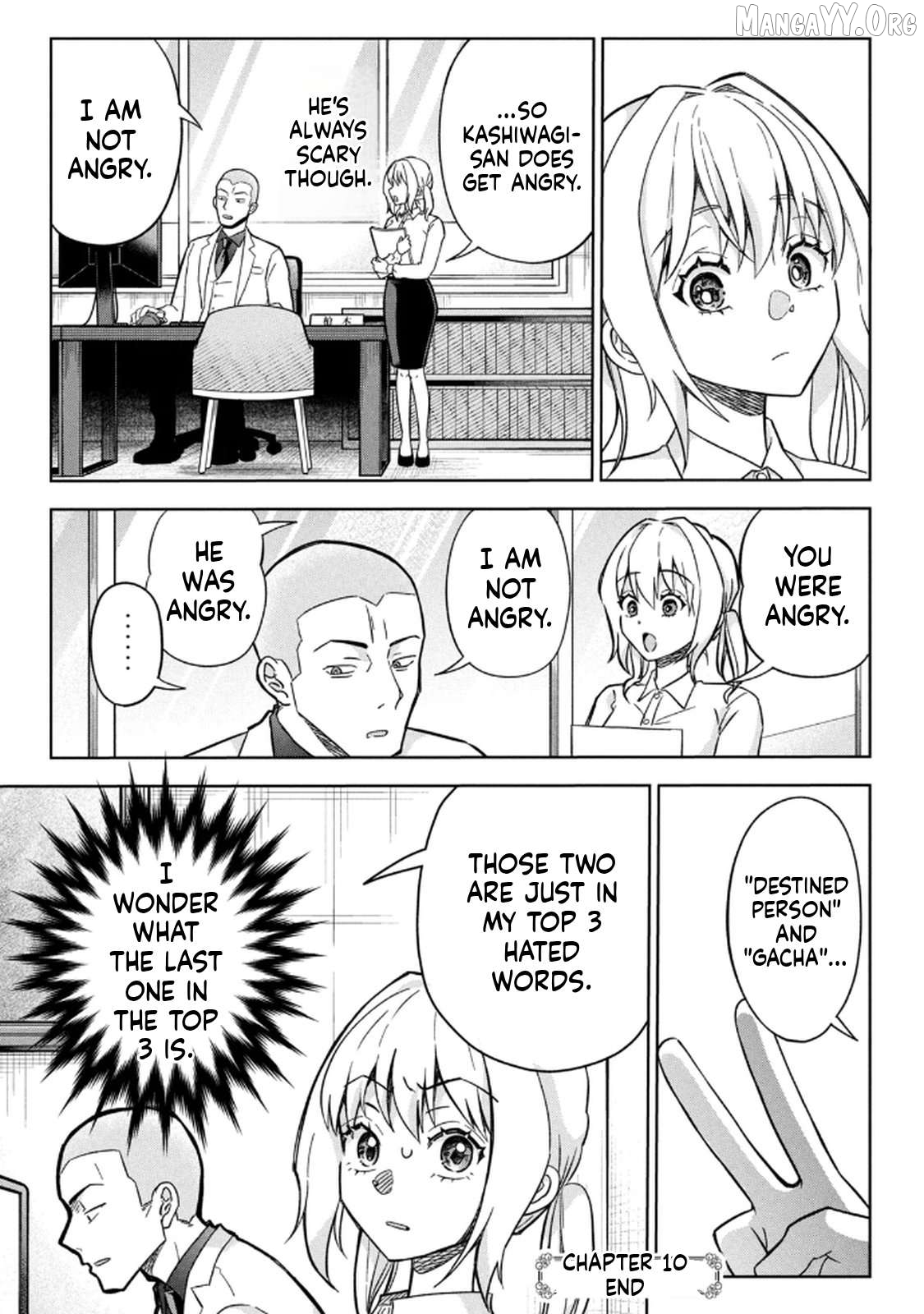 Unmei Nado Sonzai Shinainode Chapter 10 - page 21