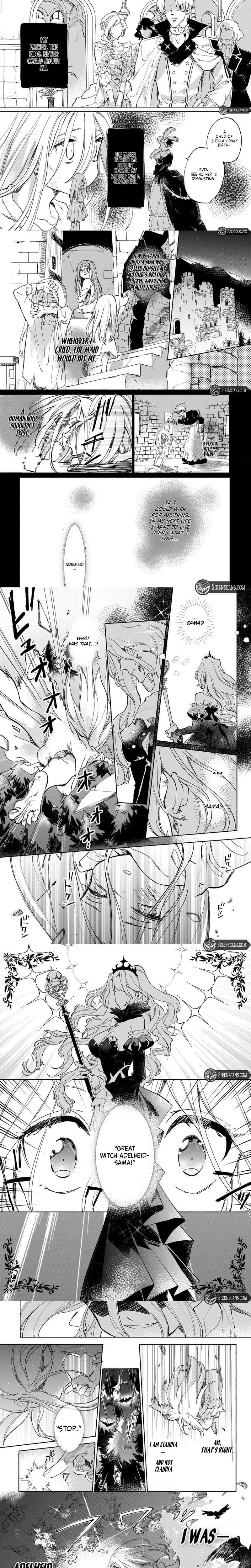 The Oppressed Princess Was a Reincarnated Legendary Magician Chapter 1 - page 3