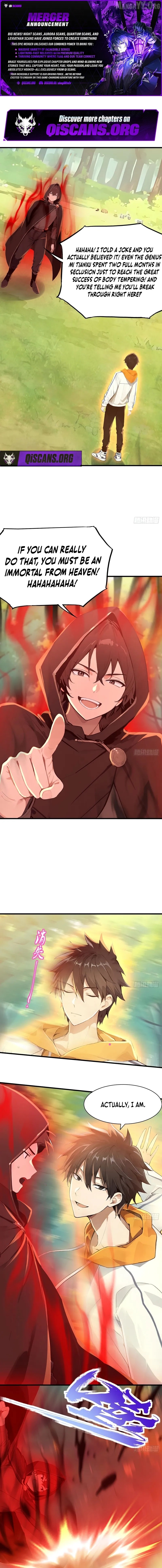 Rejecting the Elite School’s Offer I’m Actually an Immortal Lord Chapter 9 - page 1