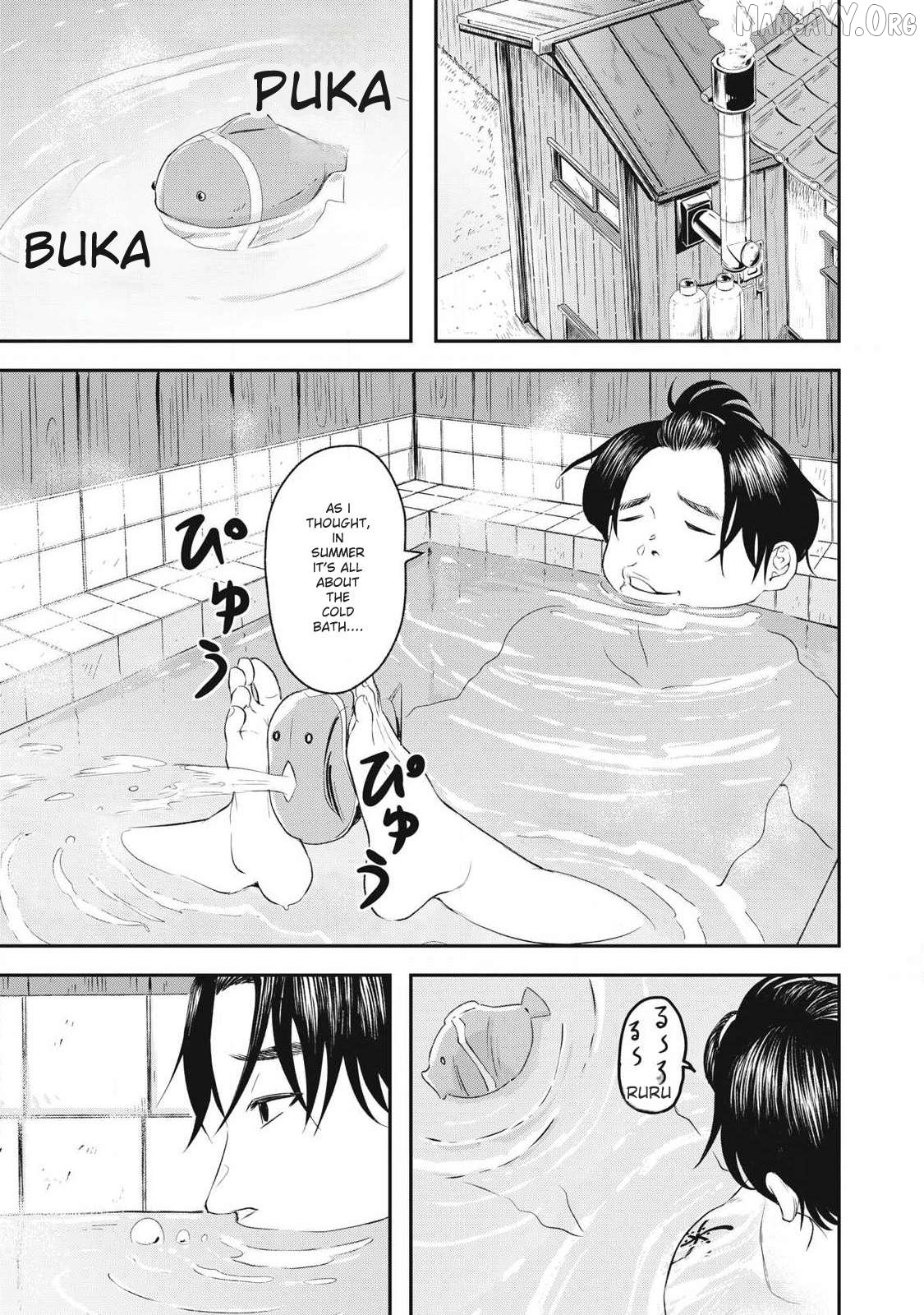 Azusa-sou no Shokutaku Chapter 3 - page 1