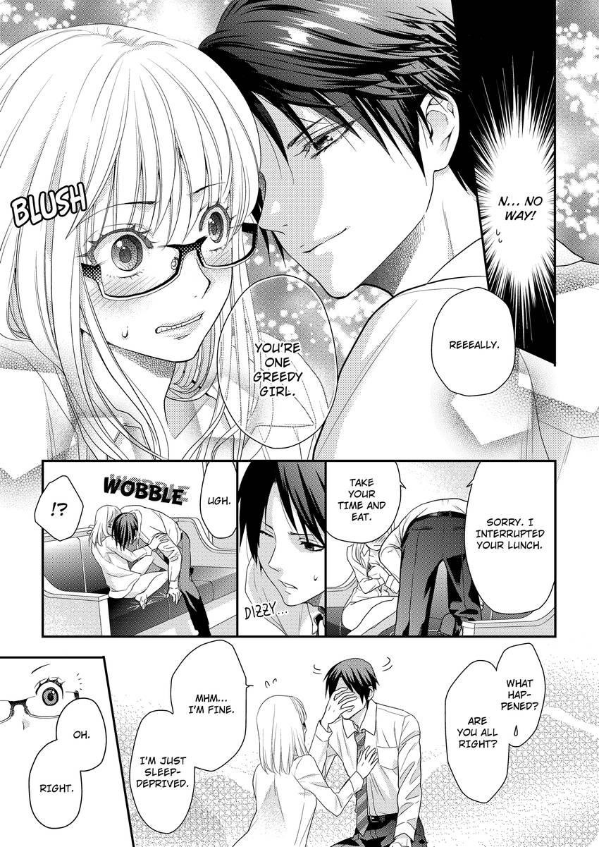 My Ravenous Boss. Hug You as Many Times as Many #Likes I Gave You. Chapter 3 - page 8