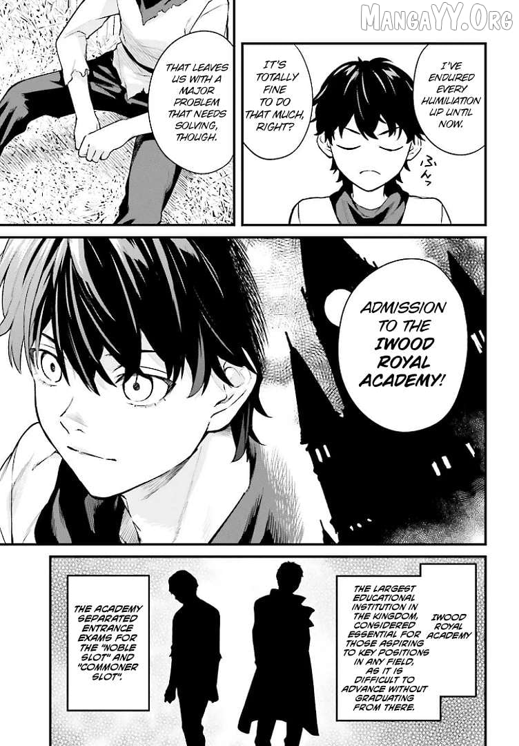 Mugen no Majutsu Shi Maryoku Nashi de Heimin no Ko to Hakugai Sareta Ore. Jitsuha Mugen no Maryoku Mochi Chapter 1 - page 21