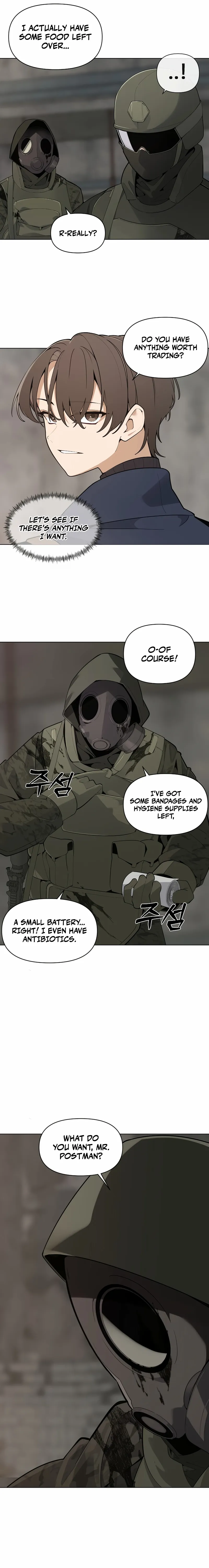 The Postman of the Apocalypse Chapter 1 - page 16