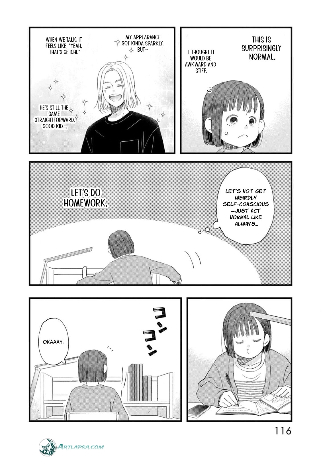 Kimi wa Sekai no Chuushin desu Chapter 4 - page 8