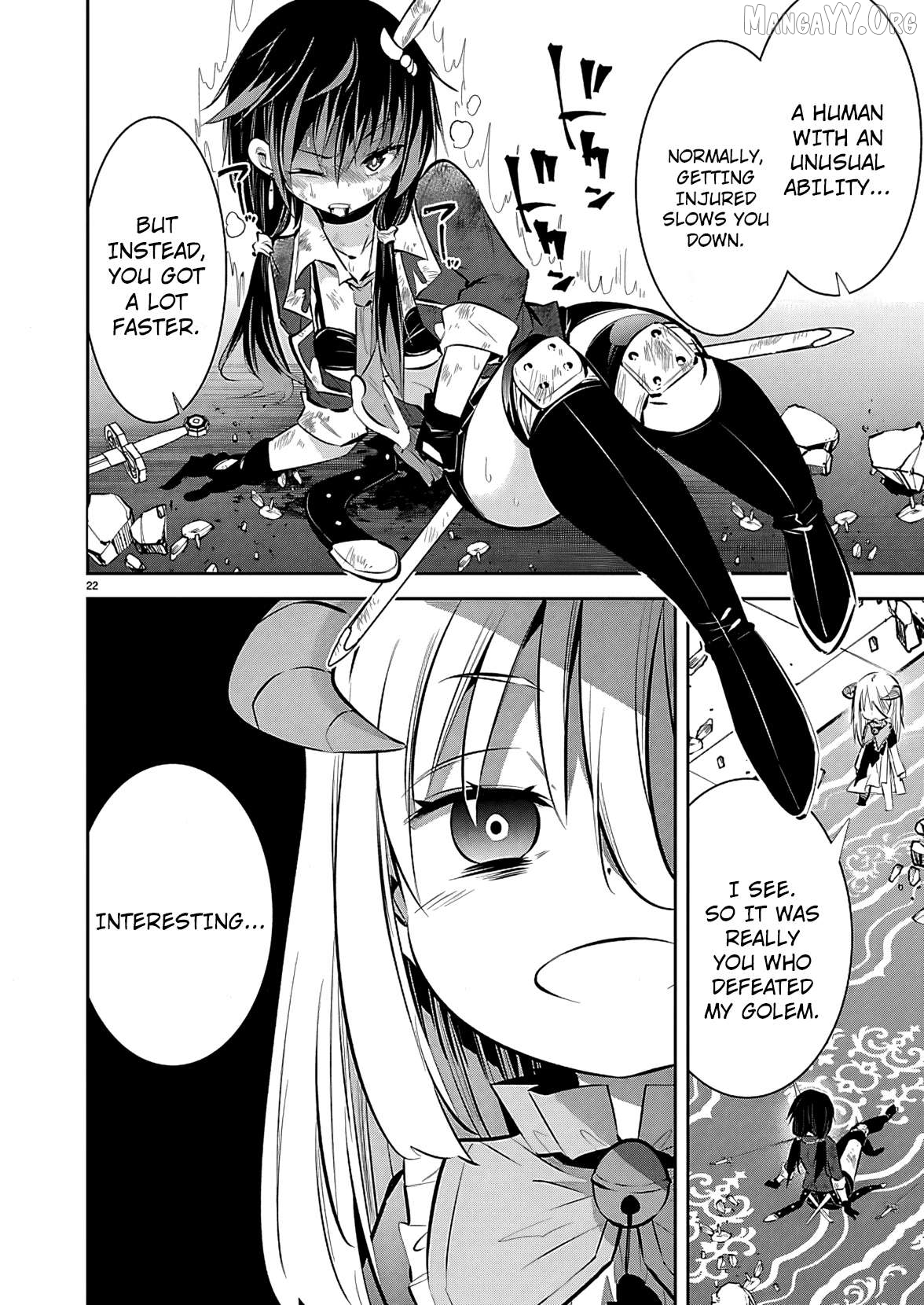 Ishi No Sekai No Zetchou Kenshi Chapter 2 - page 23
