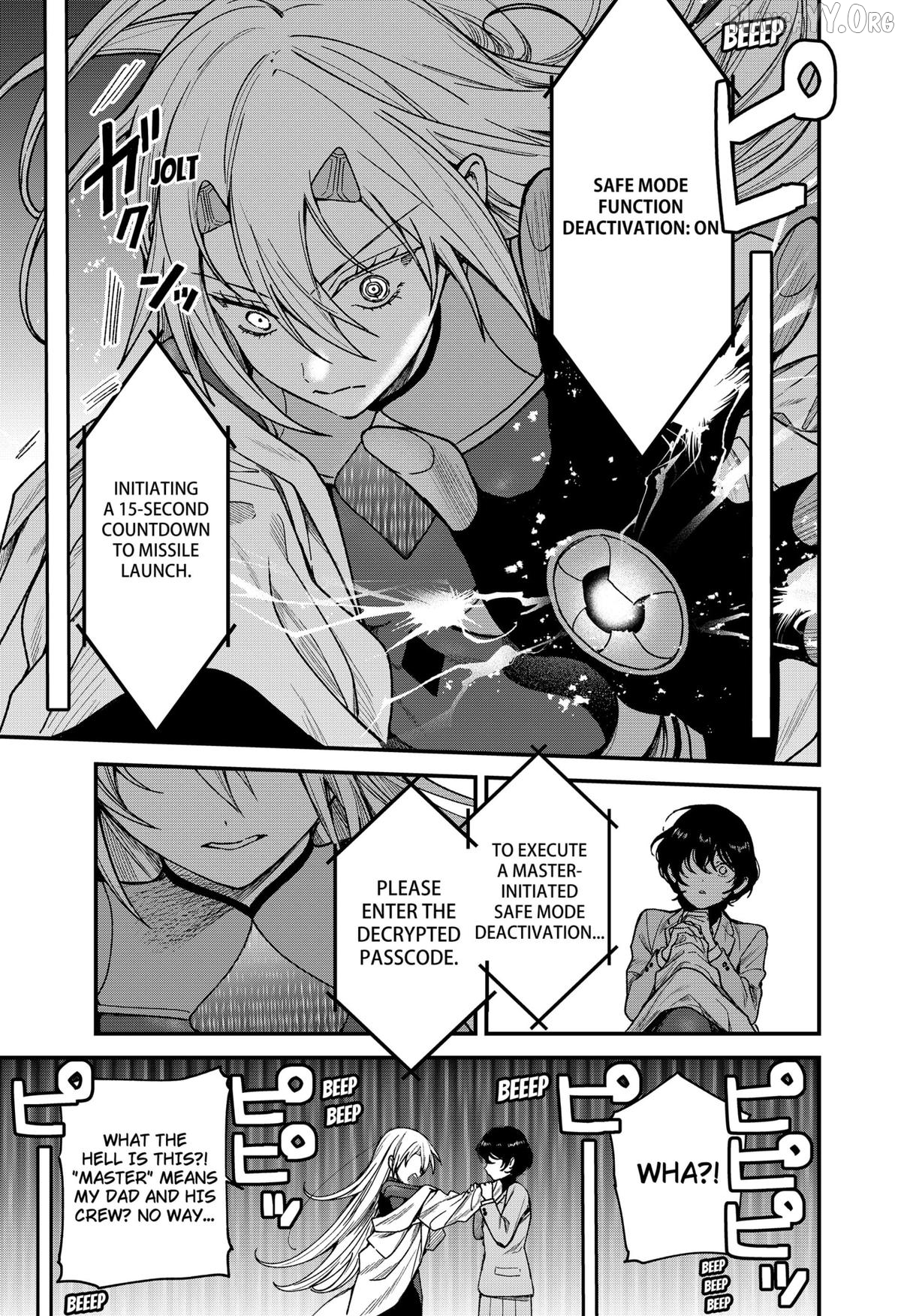 Manaka the Human and the Slaughter Robot Chapter 1 - page 32