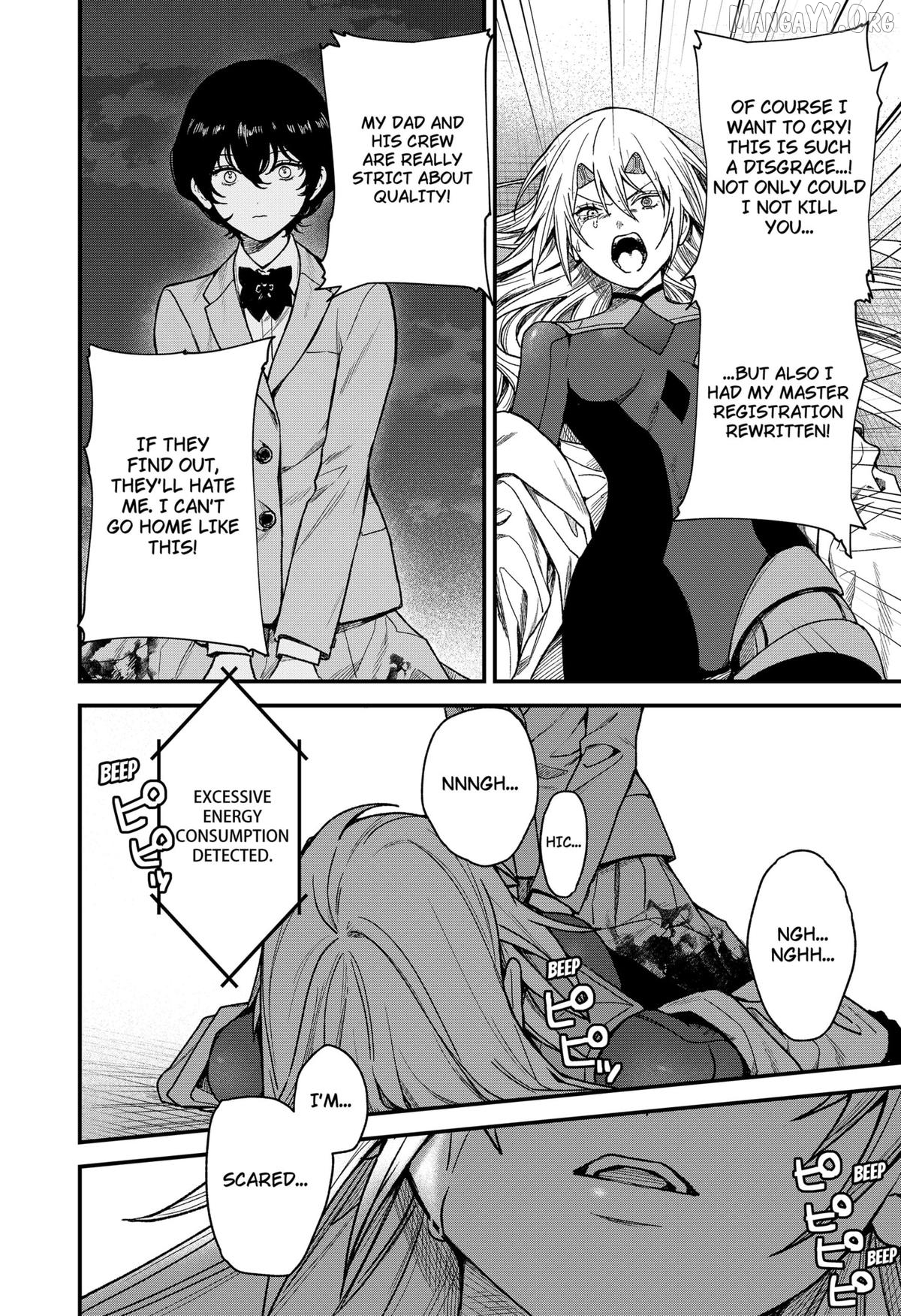Manaka the Human and the Slaughter Robot Chapter 1 - page 45