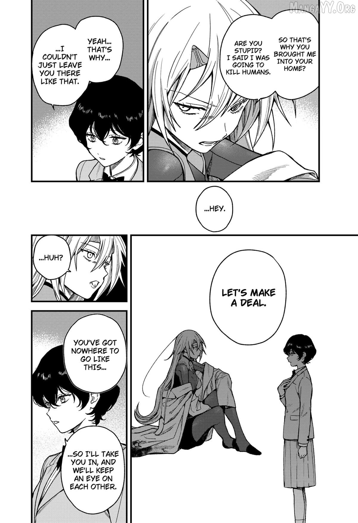 Manaka the Human and the Slaughter Robot Chapter 1 - page 51