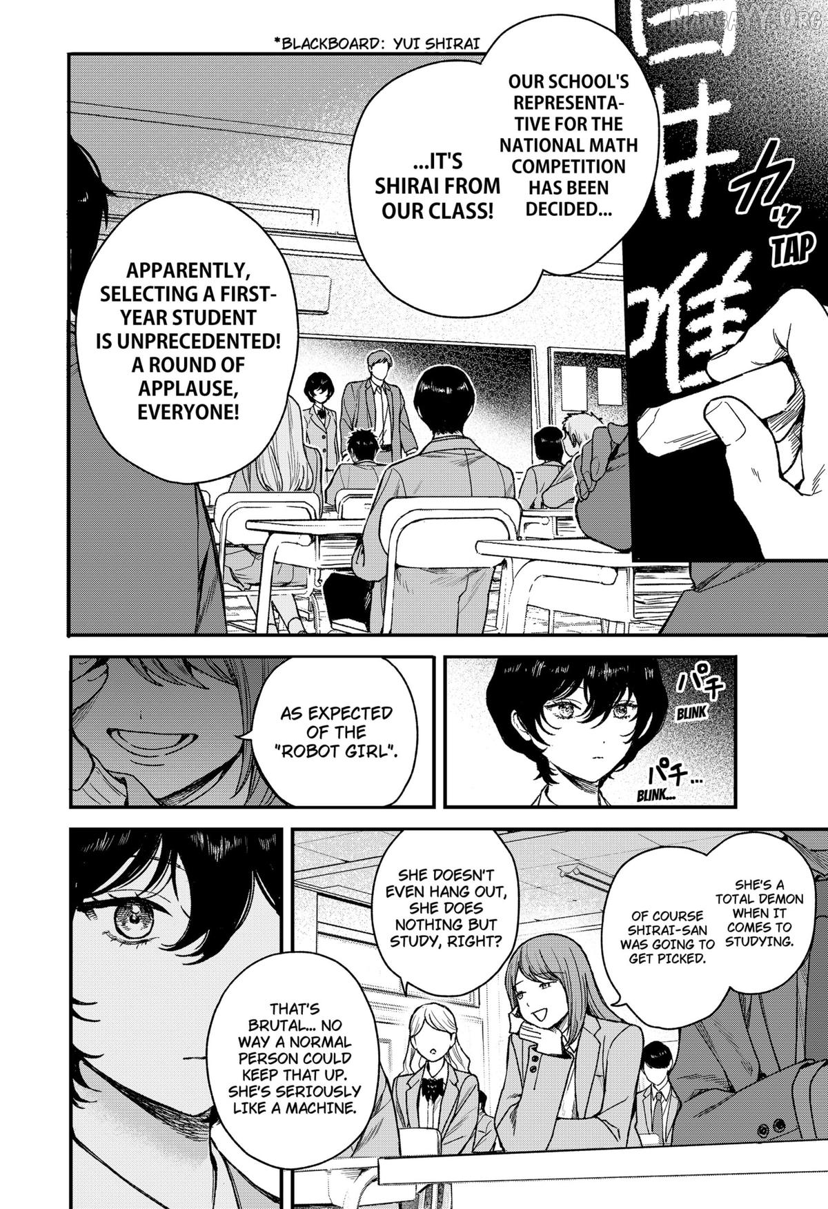 Manaka the Human and the Slaughter Robot Chapter 1 - page 7
