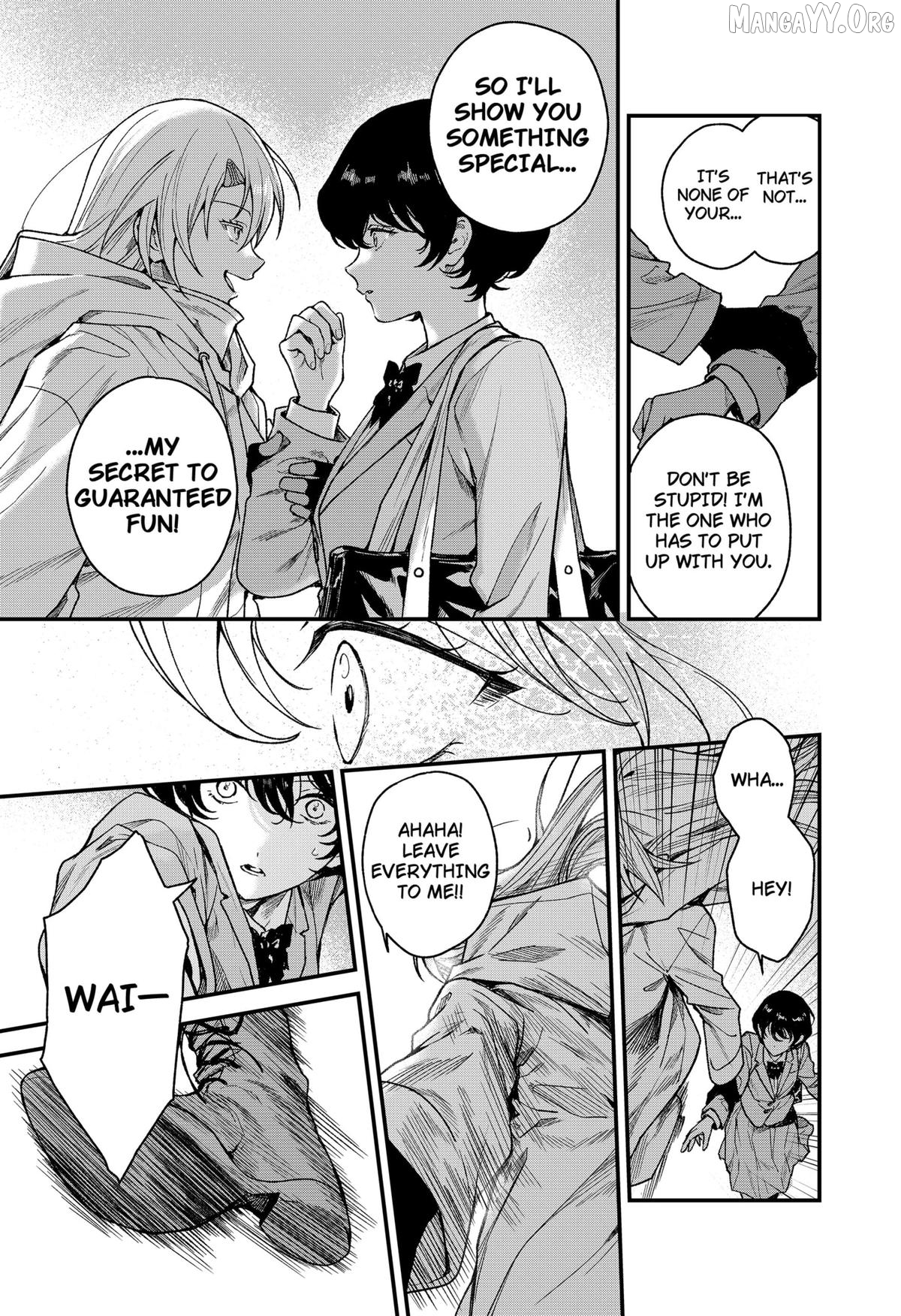 Manaka the Human and the Slaughter Robot Chapter 2 - page 15