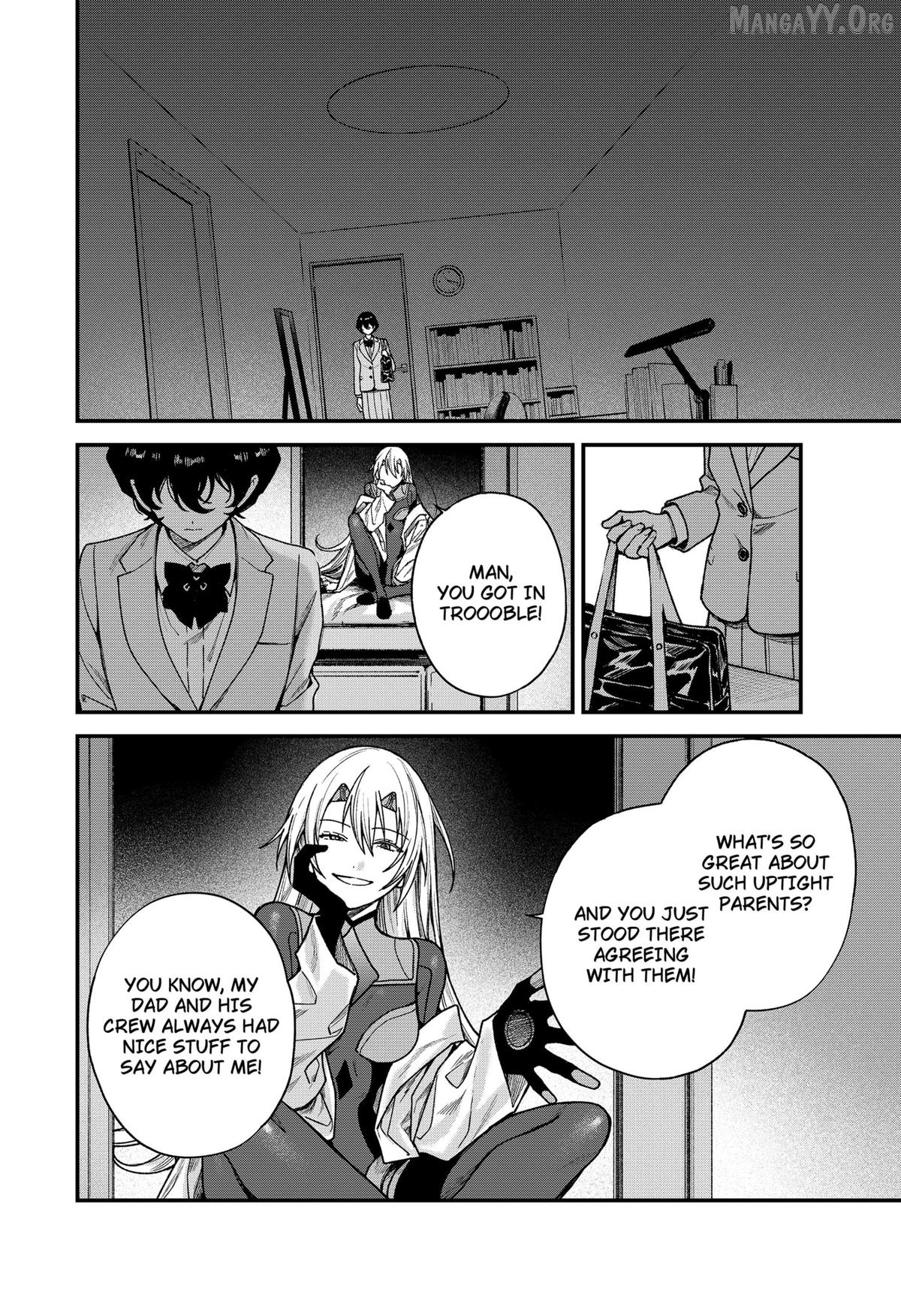 Manaka the Human and the Slaughter Robot Chapter 2 - page 29