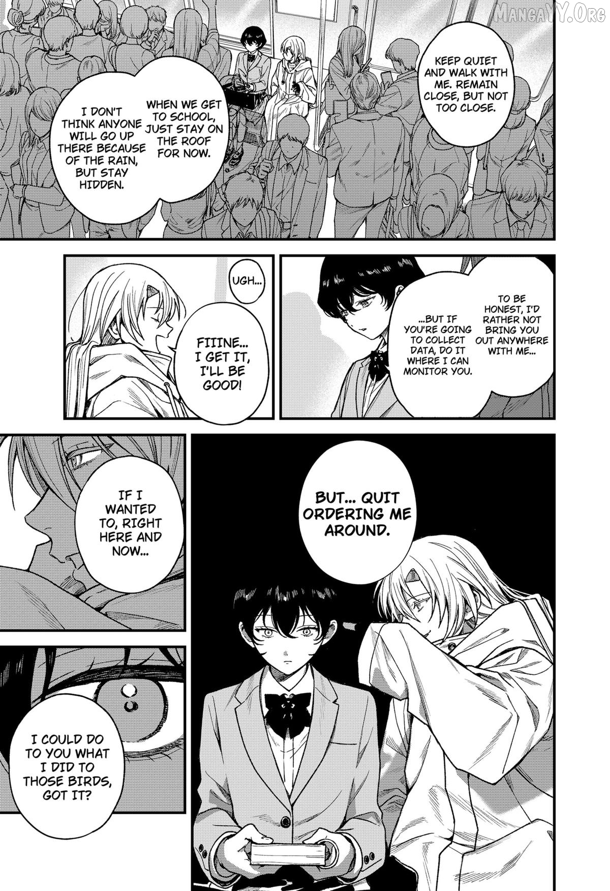 Manaka the Human and the Slaughter Robot Chapter 2 - page 7