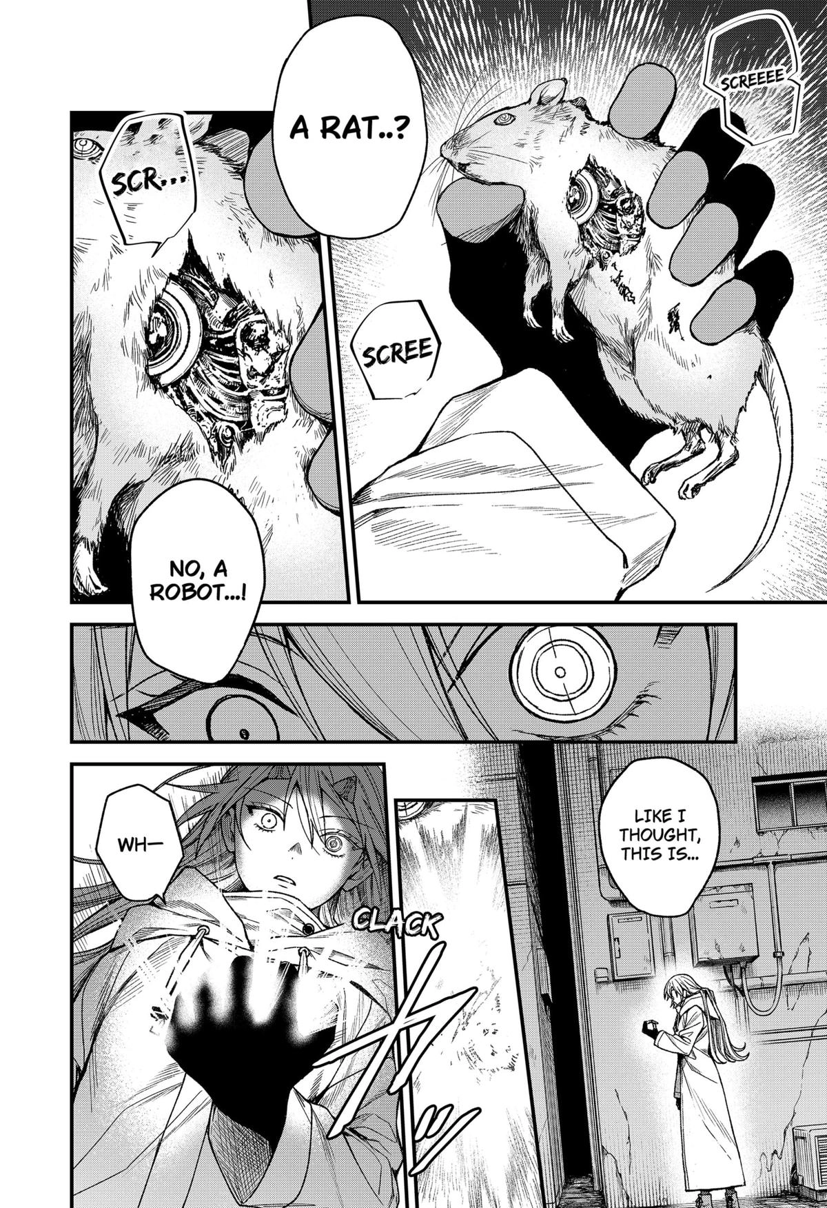 Manaka the Human and the Slaughter Robot Chapter 3 - page 12