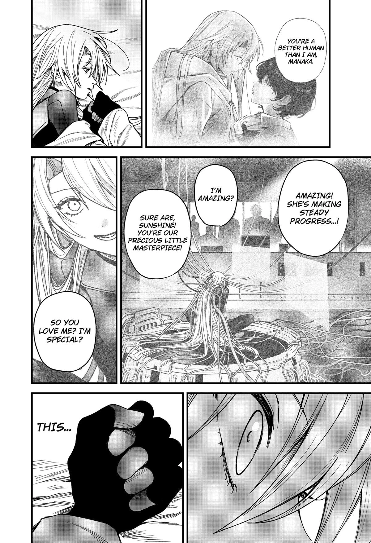 Manaka the Human and the Slaughter Robot Chapter 3 - page 35