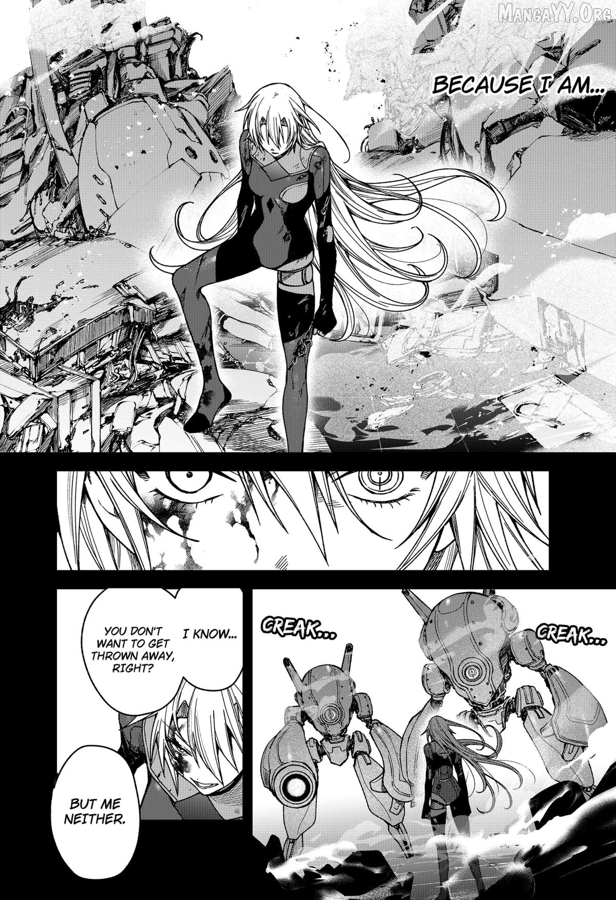 Manaka the Human and the Slaughter Robot Chapter 4 - page 10