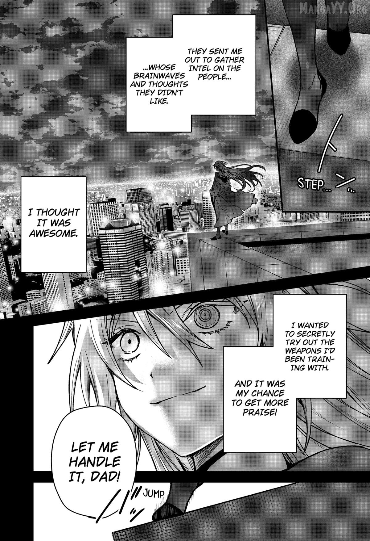 Manaka the Human and the Slaughter Robot Chapter 4 - page 16