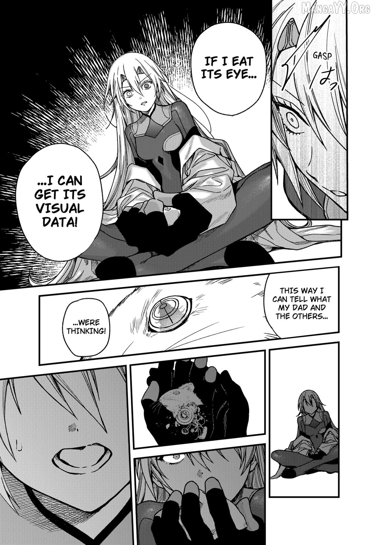 Manaka the Human and the Slaughter Robot Chapter 4 - page 23