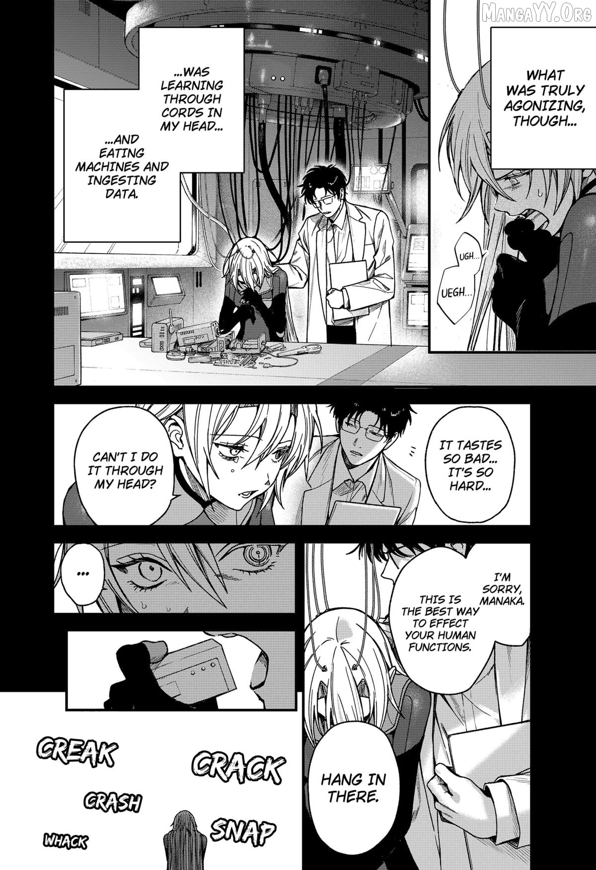 Manaka the Human and the Slaughter Robot Chapter 4 - page 6