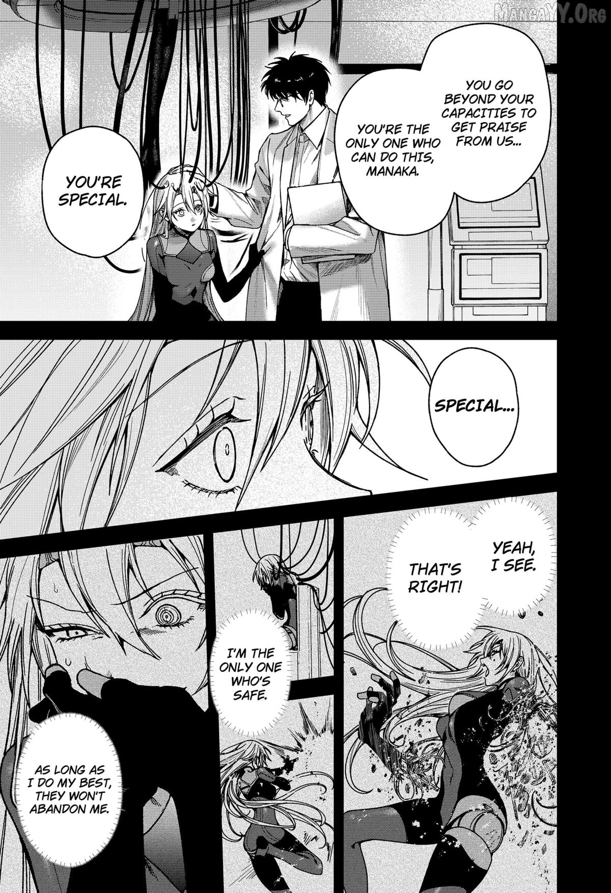 Manaka the Human and the Slaughter Robot Chapter 4 - page 9
