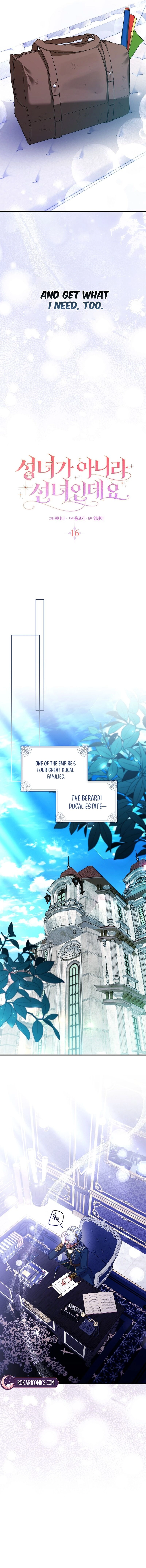 I'm a Fairy, Not a Saintess Chapter 16 - page 10