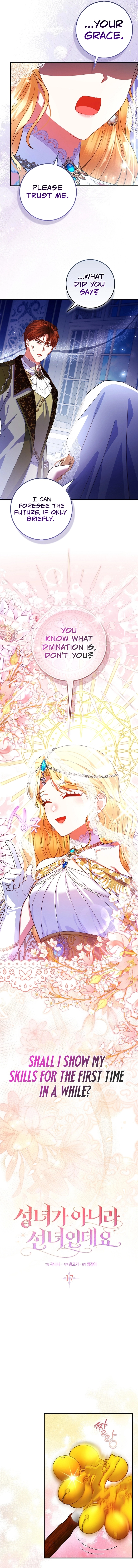 I'm a Fairy, Not a Saintess Chapter 17 - page 5