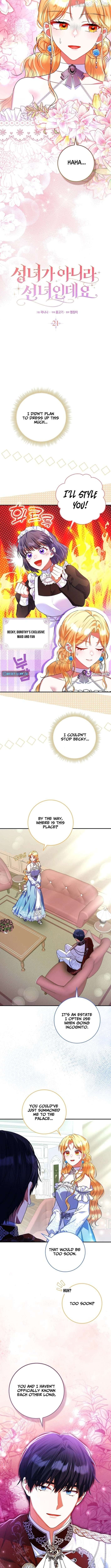 I'm a Fairy, Not a Saintess Chapter 21 - page 2