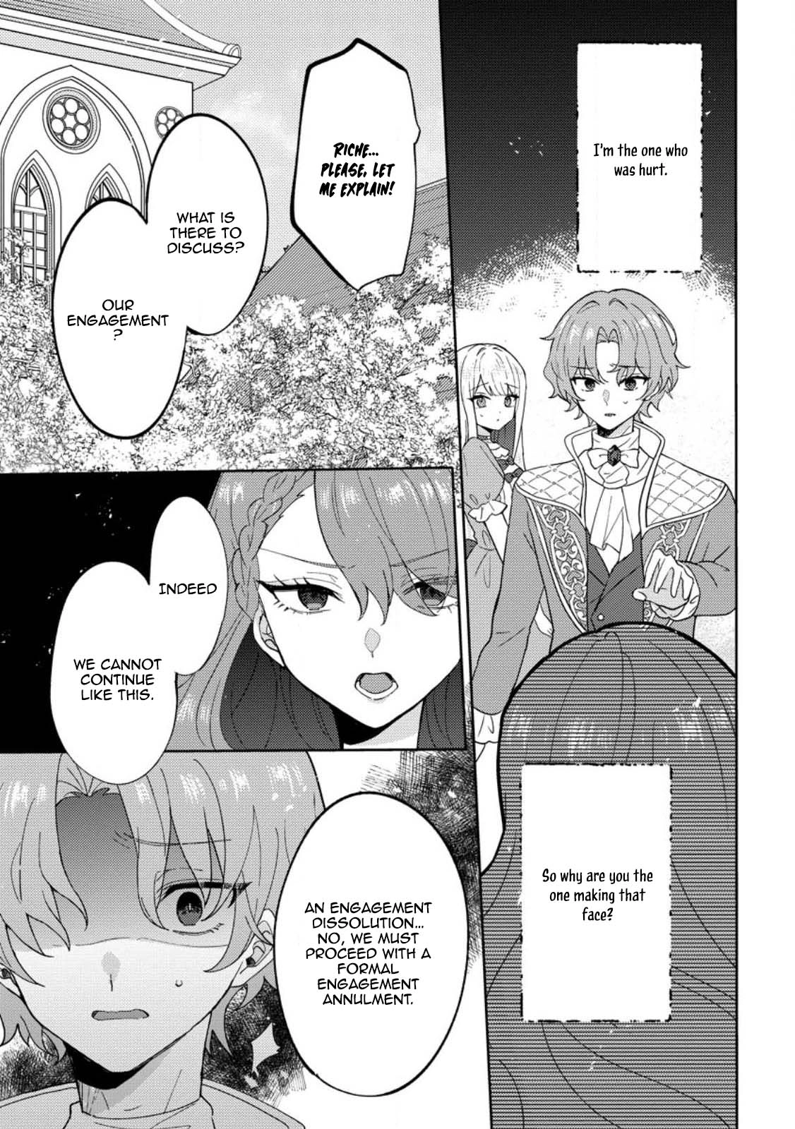 Well, you were the one who cheated. Chapter 1 - page 11