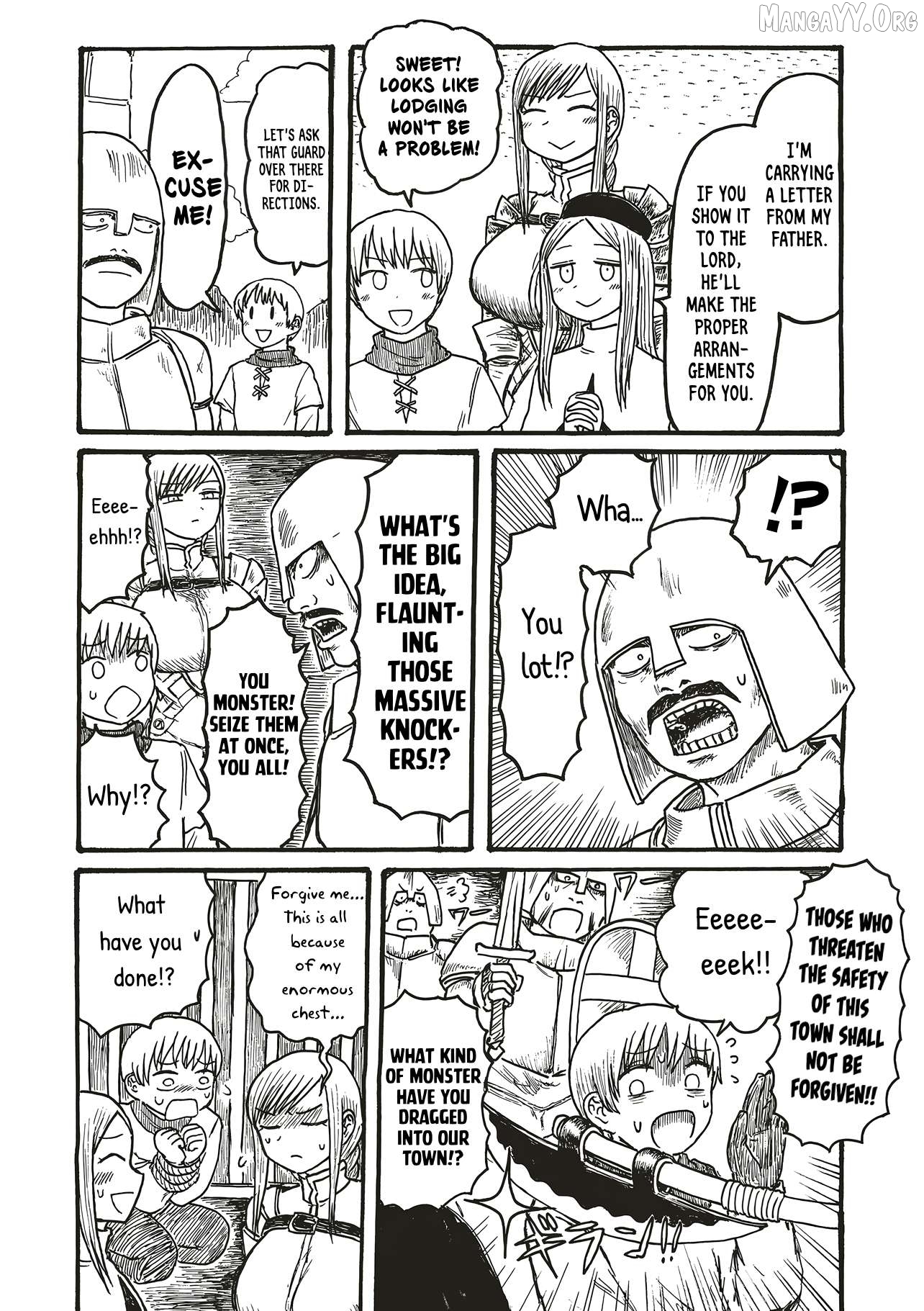 Dekapai Kishi Makaritooru! Chapter 1 - page 2