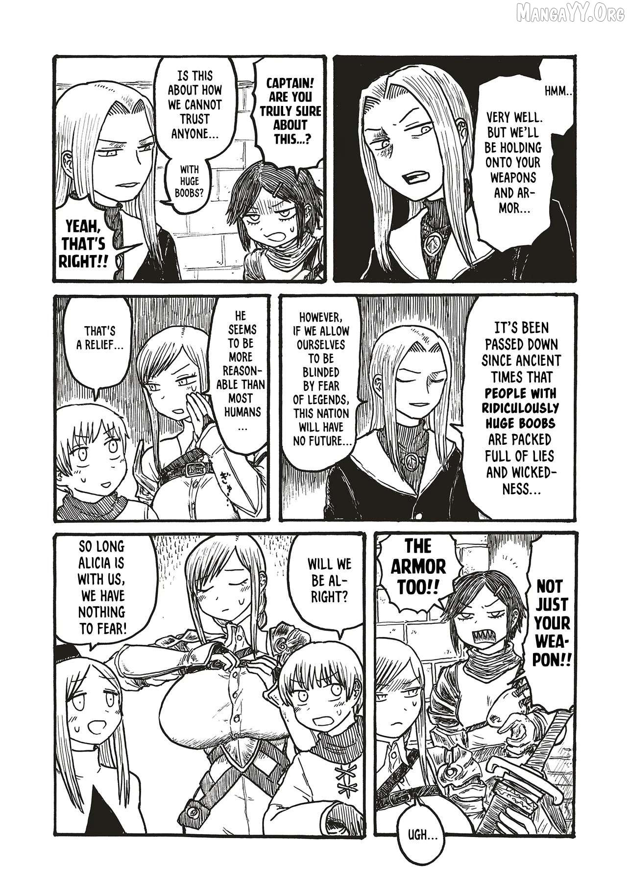 Dekapai Kishi Makaritooru! Chapter 3 - page 2