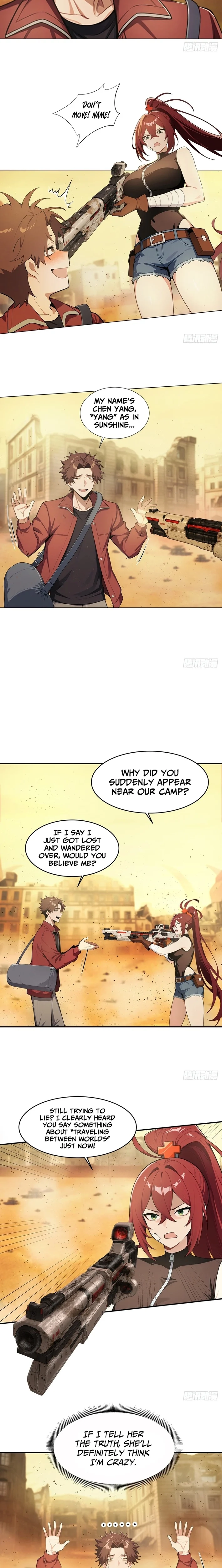 Doomsday Smuggler: I Trade Spicy Strips for Gold Bars Chapter 1 - page 8