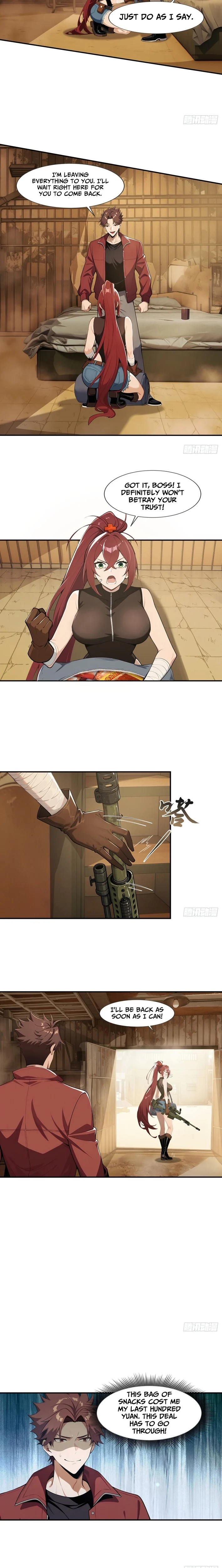 Doomsday Smuggler: I Trade Spicy Strips for Gold Bars Chapter 2 - page 7