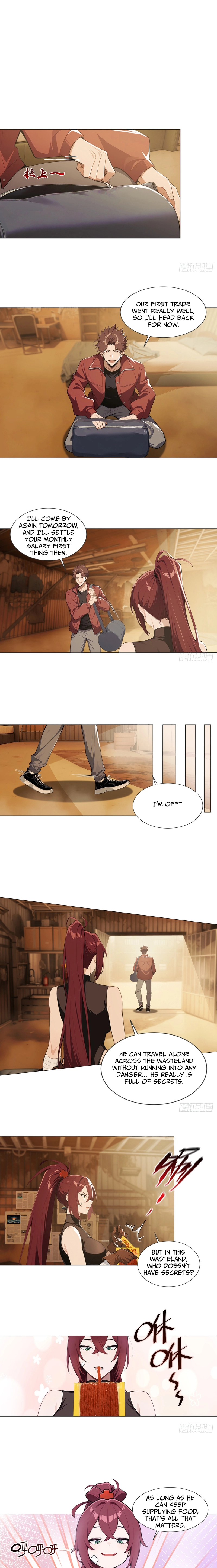 Doomsday Smuggler: I Trade Spicy Strips for Gold Bars Chapter 3 - page 4