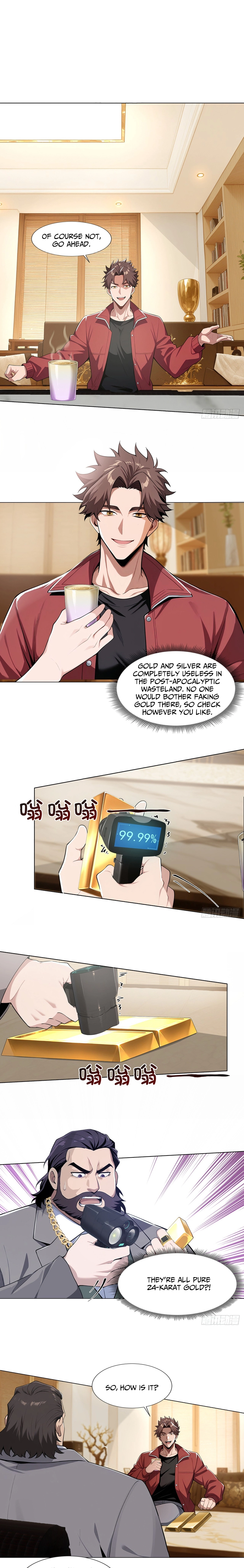 Doomsday Smuggler: I Trade Spicy Strips for Gold Bars Chapter 4 - page 8