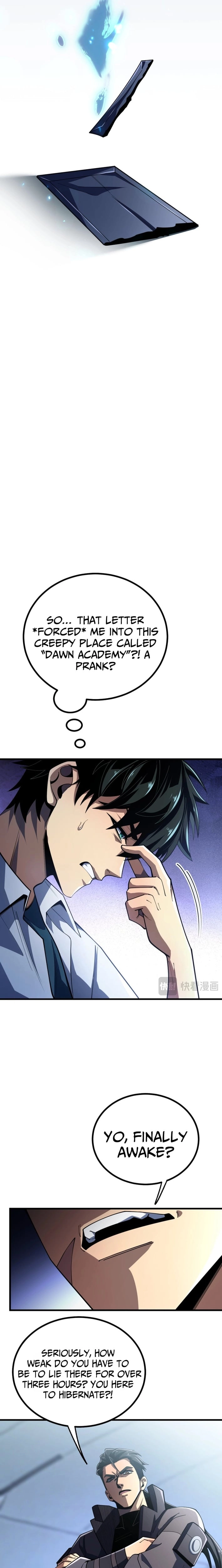 The SS-Rank Freshman at Dawn Academy Chapter 1 - page 9