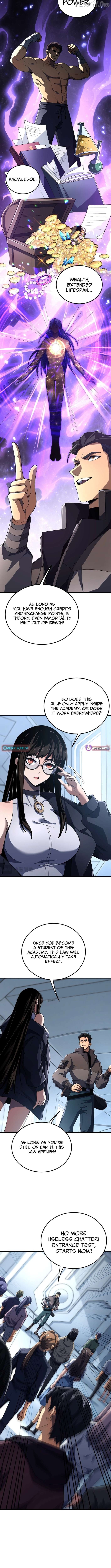 The SS-Rank Freshman at Dawn Academy Chapter 2 - page 2
